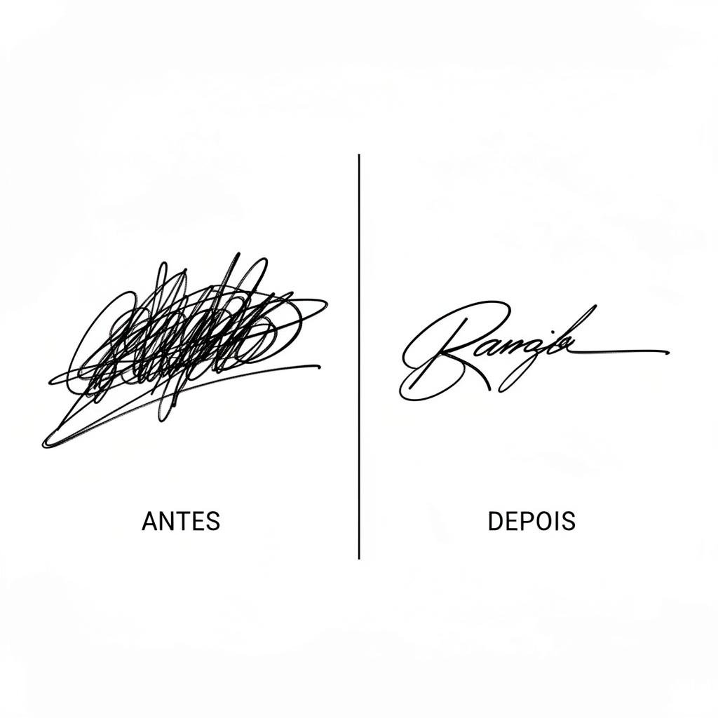 Comparación: firma común vs firma generada por la app