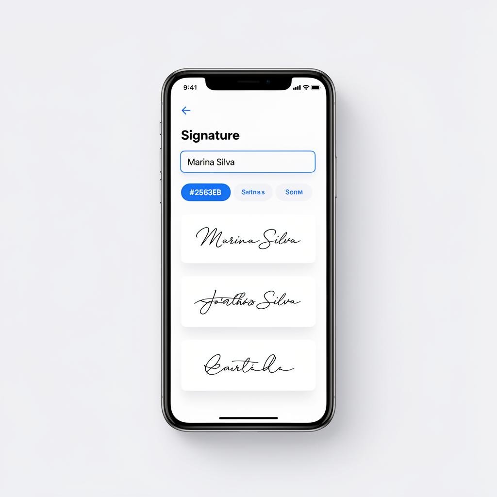 Aplicación Manual de la Firma